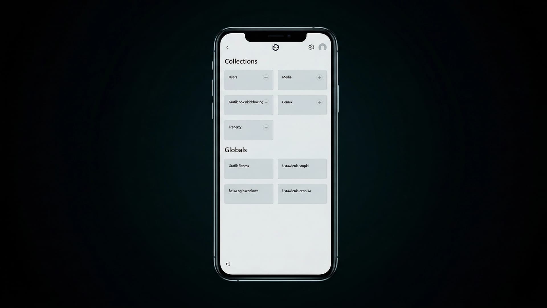 Payload CMS admin panel